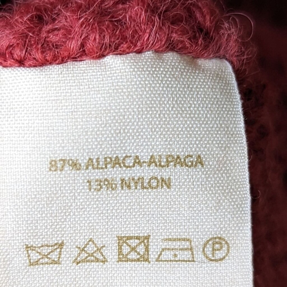 Free People Alpaca Blend Slouchy Knit Cardigan XS - Picture 8 of 10